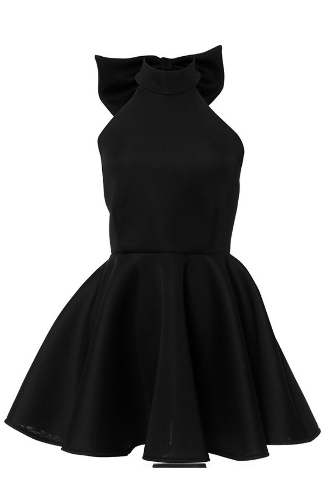 Big Backless Bow Dress Slim Pleated Skirt