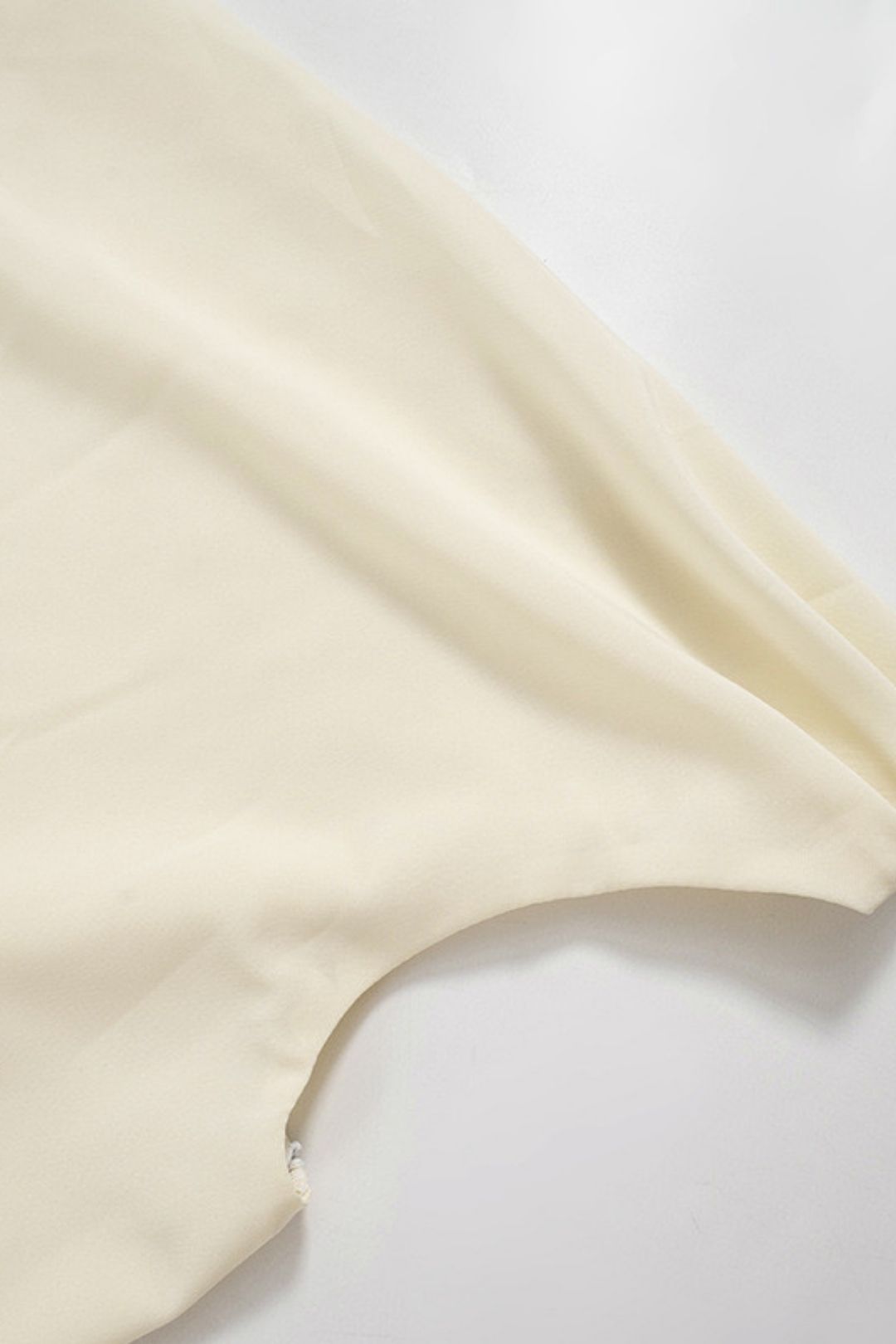 Summer Solid Color Oblique Shoulder Lace Stitching Backless Dress