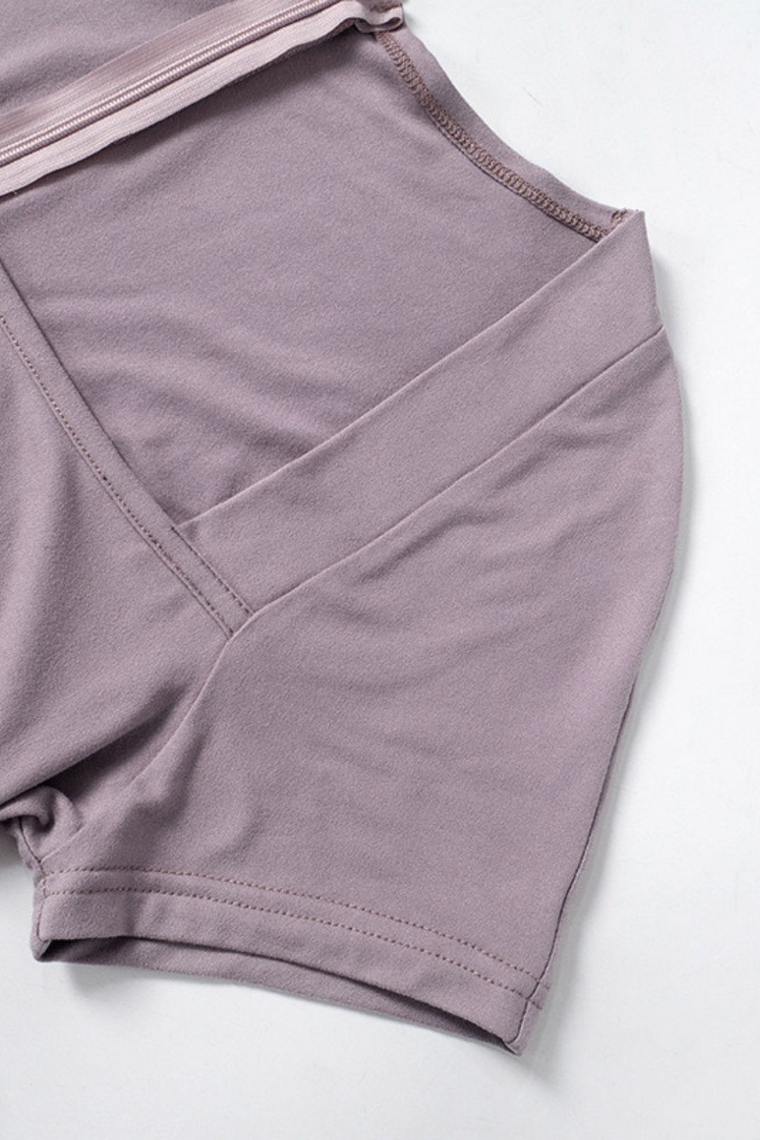 Solid Color Square Collar Short-sleeved Sexy Jumpsuit