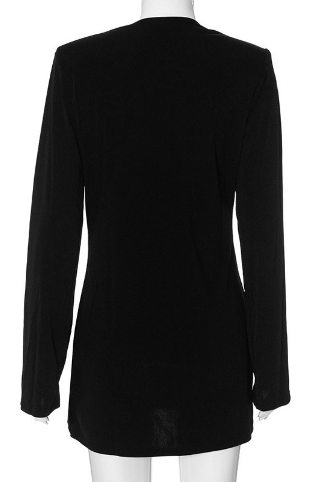 New V-neck Long-sleeved Fashion Hot Girl Dress