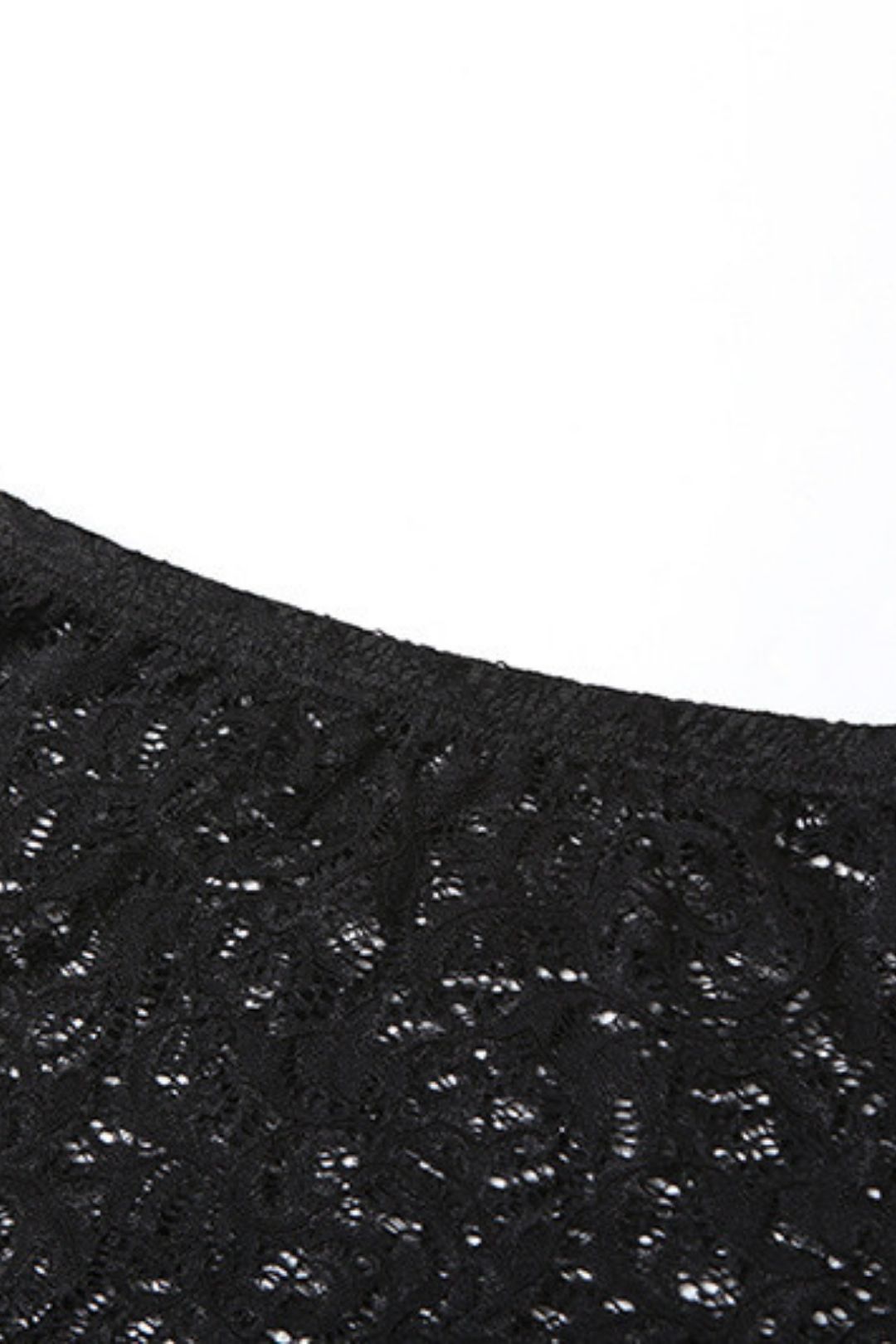 Suspender Top Solid Color High Waist Skirt Lace Suit