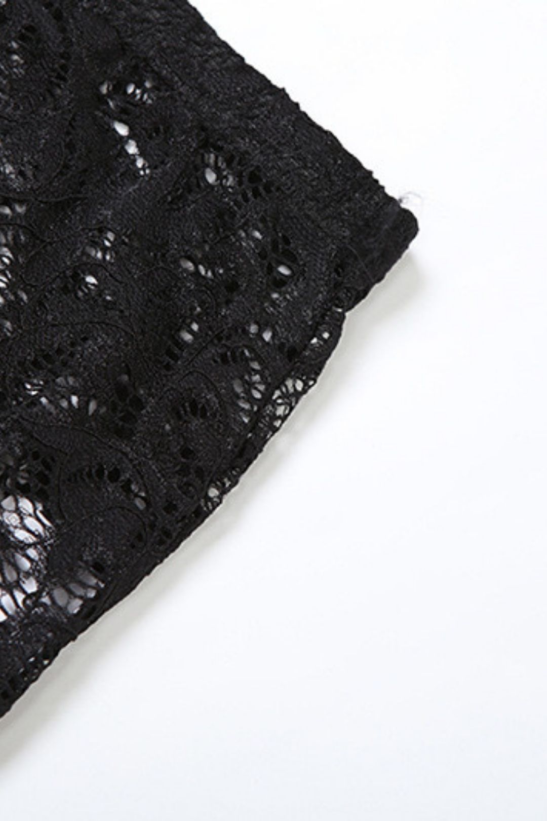 Suspender Top Solid Color High Waist Skirt Lace Suit