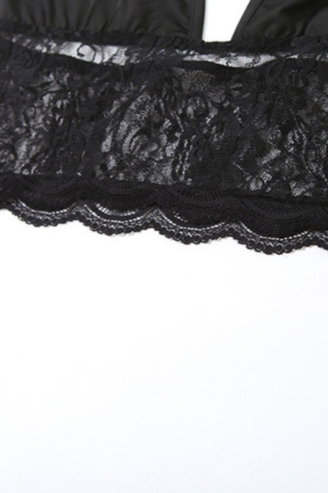 Summer Fashion Sexy Halter Neck Halter Top High Waist Lace Skirt Suit