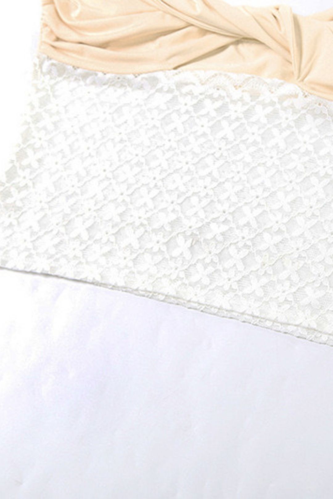 Summer Temperament Lace One-line Collar Camisole Hip-covering High Slit Skirt Suit