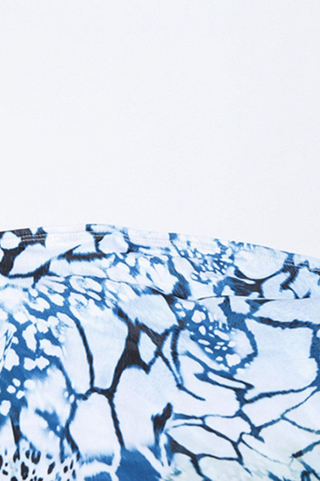 Slim Tube Top Printed Vest Sexy Hip-covering Skirt Two-piece Set