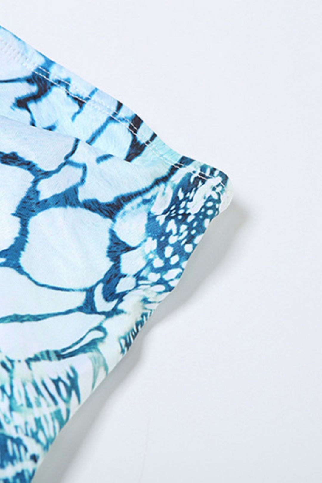 Slim Tube Top Printed Vest Sexy Hip-covering Skirt Two-piece Set