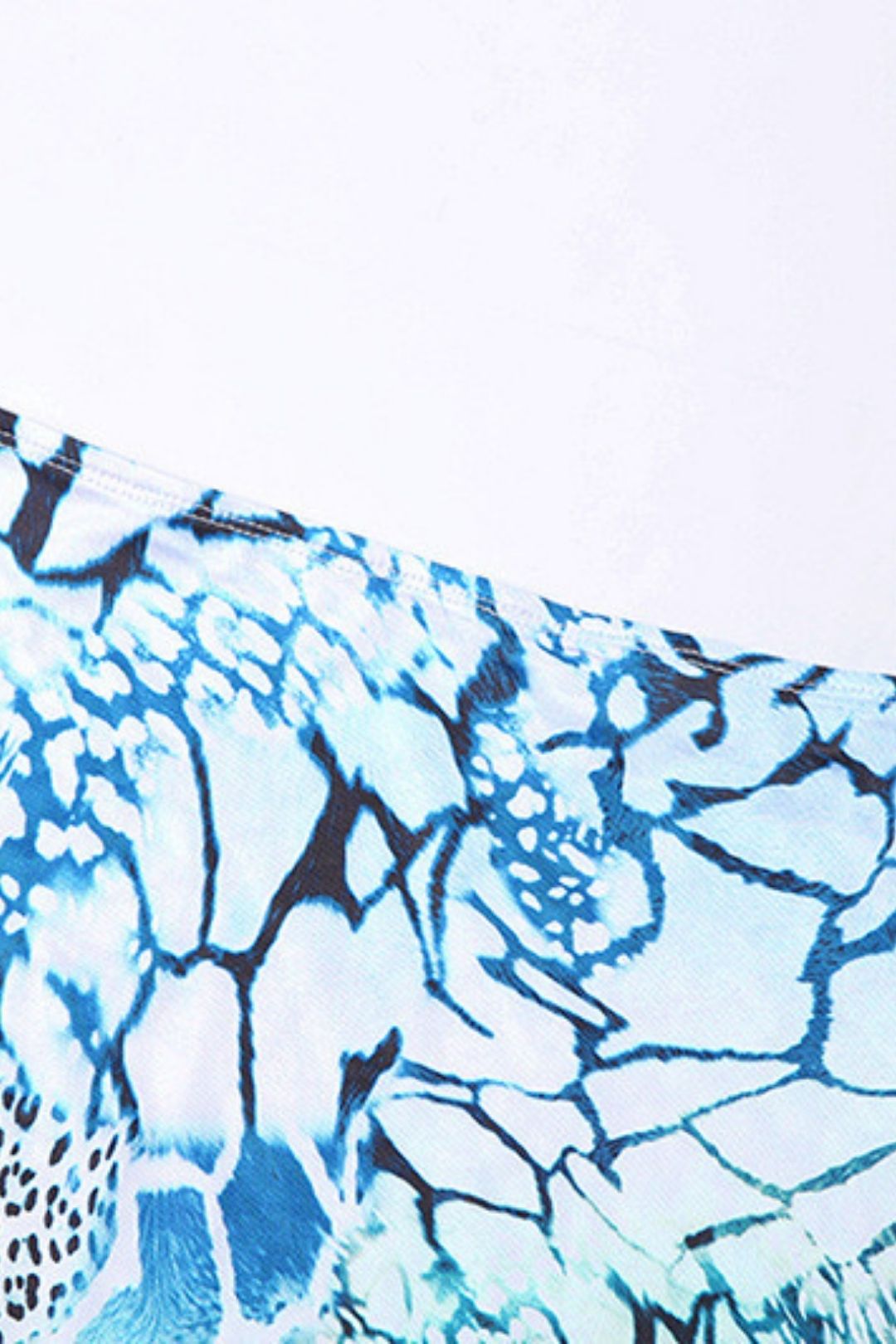 Slim Tube Top Printed Vest Sexy Hip-covering Skirt Two-piece Set