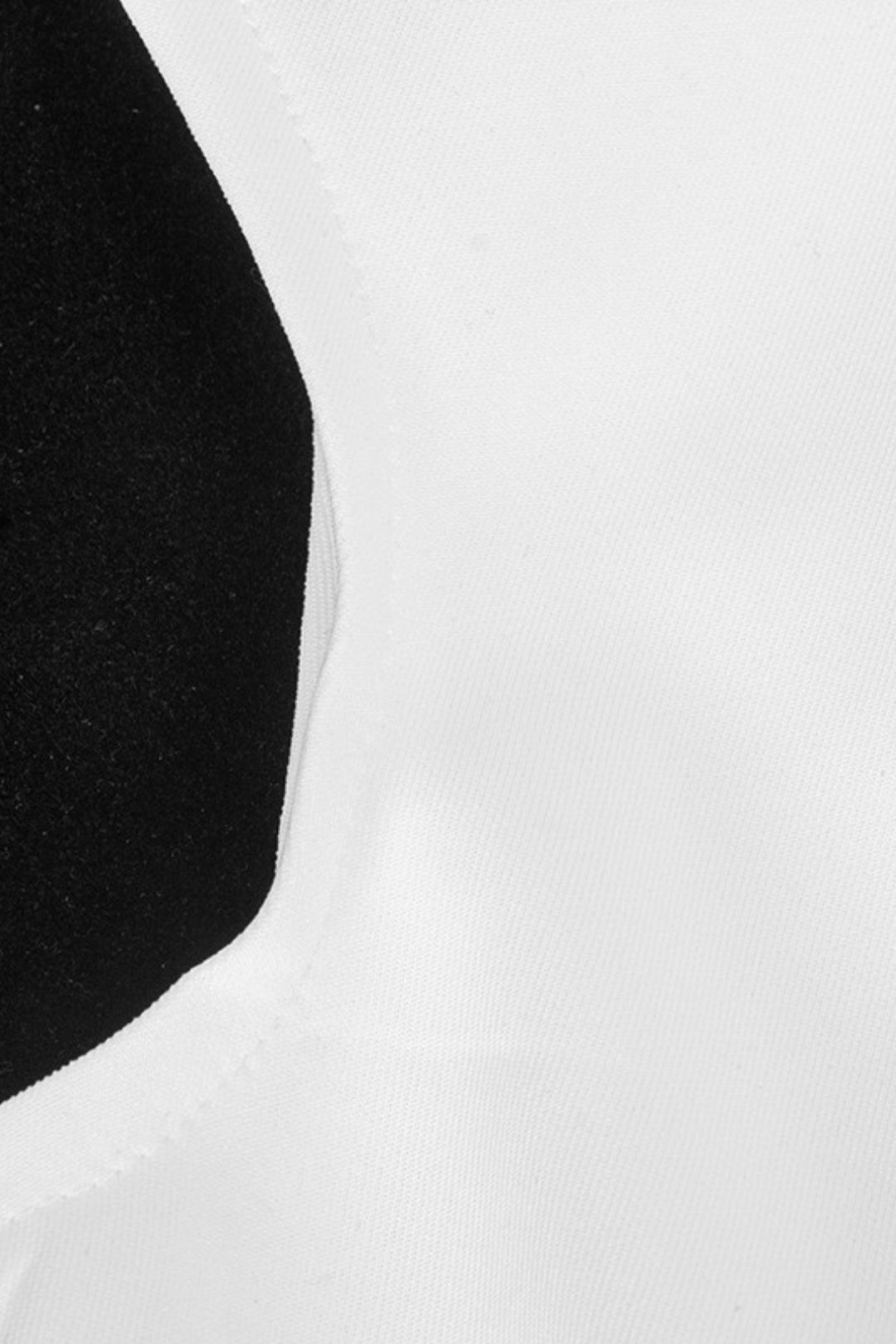 Solid Color Deep V Sexy Short Slim