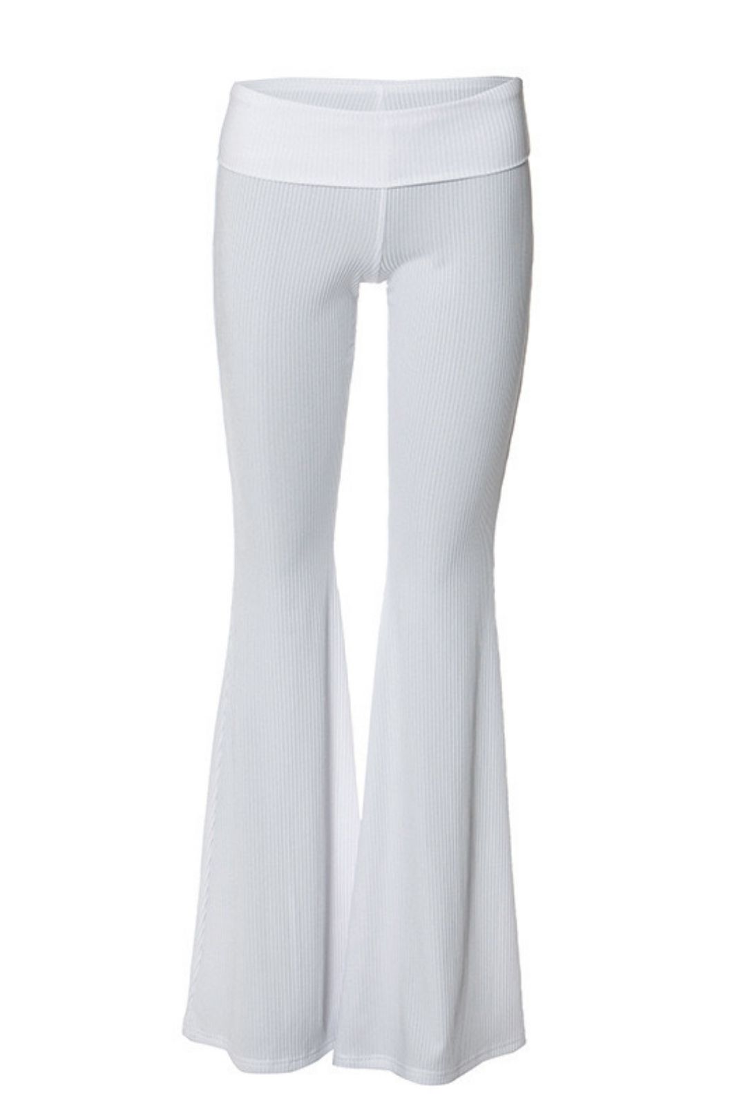 Tight Bell Bottoms High Waist Wide Leg Yoga Trousers