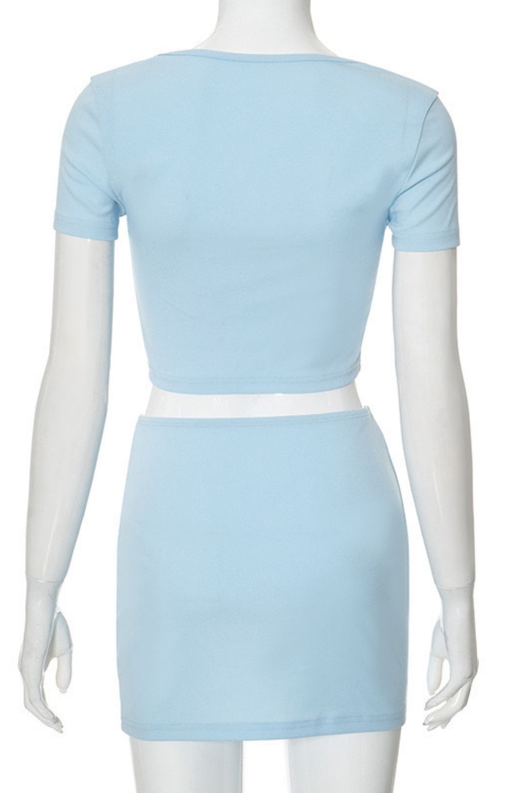 T-shirt Hip-covering Skirt Suit