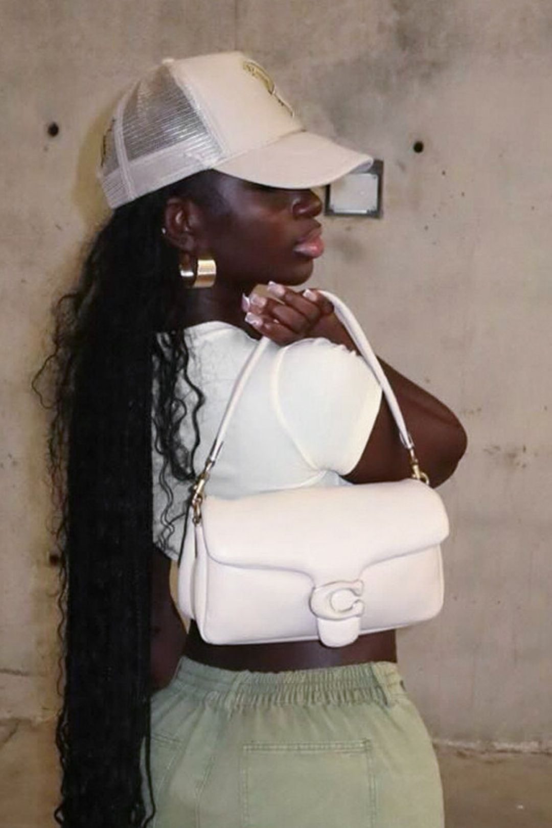 Round Neck T-shirt With Versatile Letter Print Navel-baring Short Sleeves