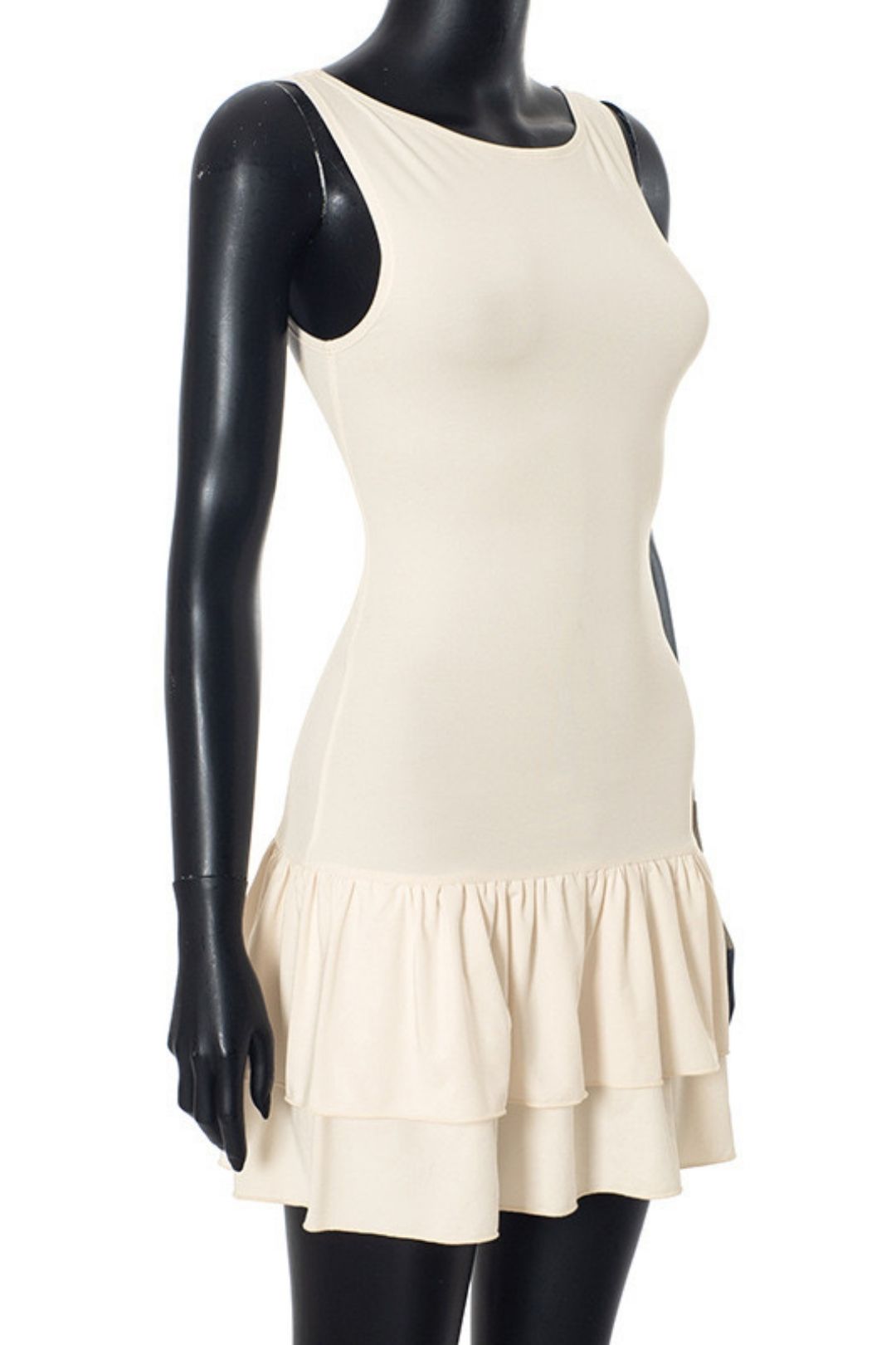 Solid Color Hot Girl Short Skirt Sleeveless Skirt