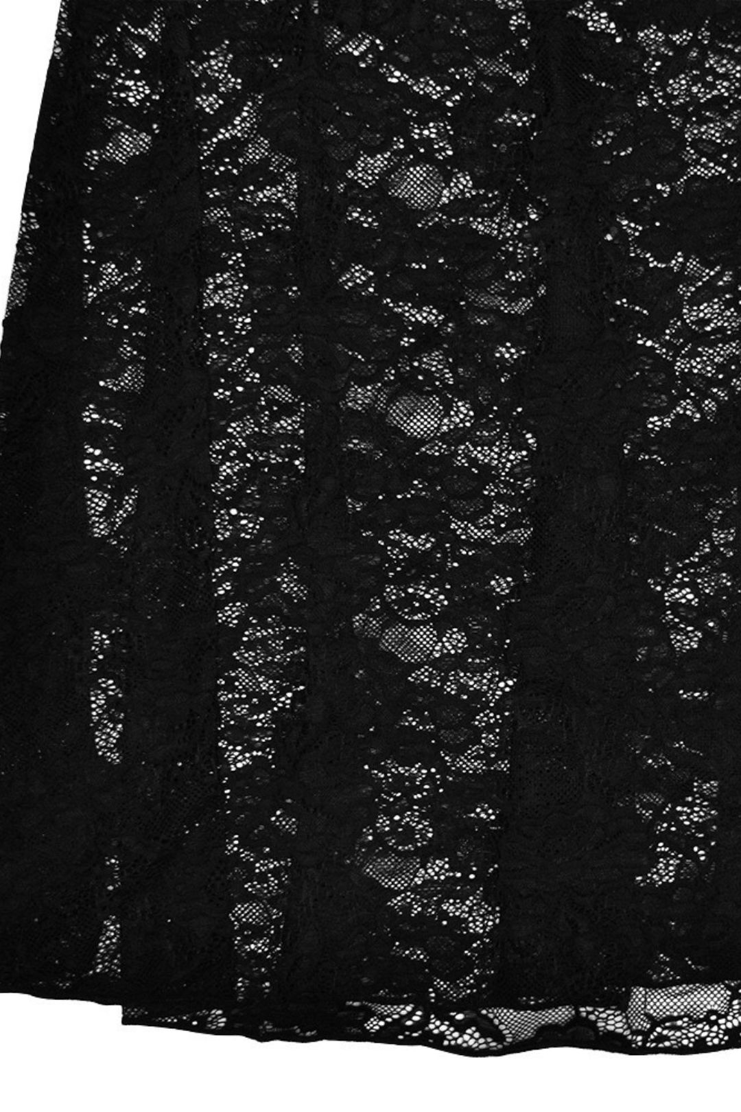 Fashion Slim Two-piece Lace See-through Halter Top And Skirt Suit