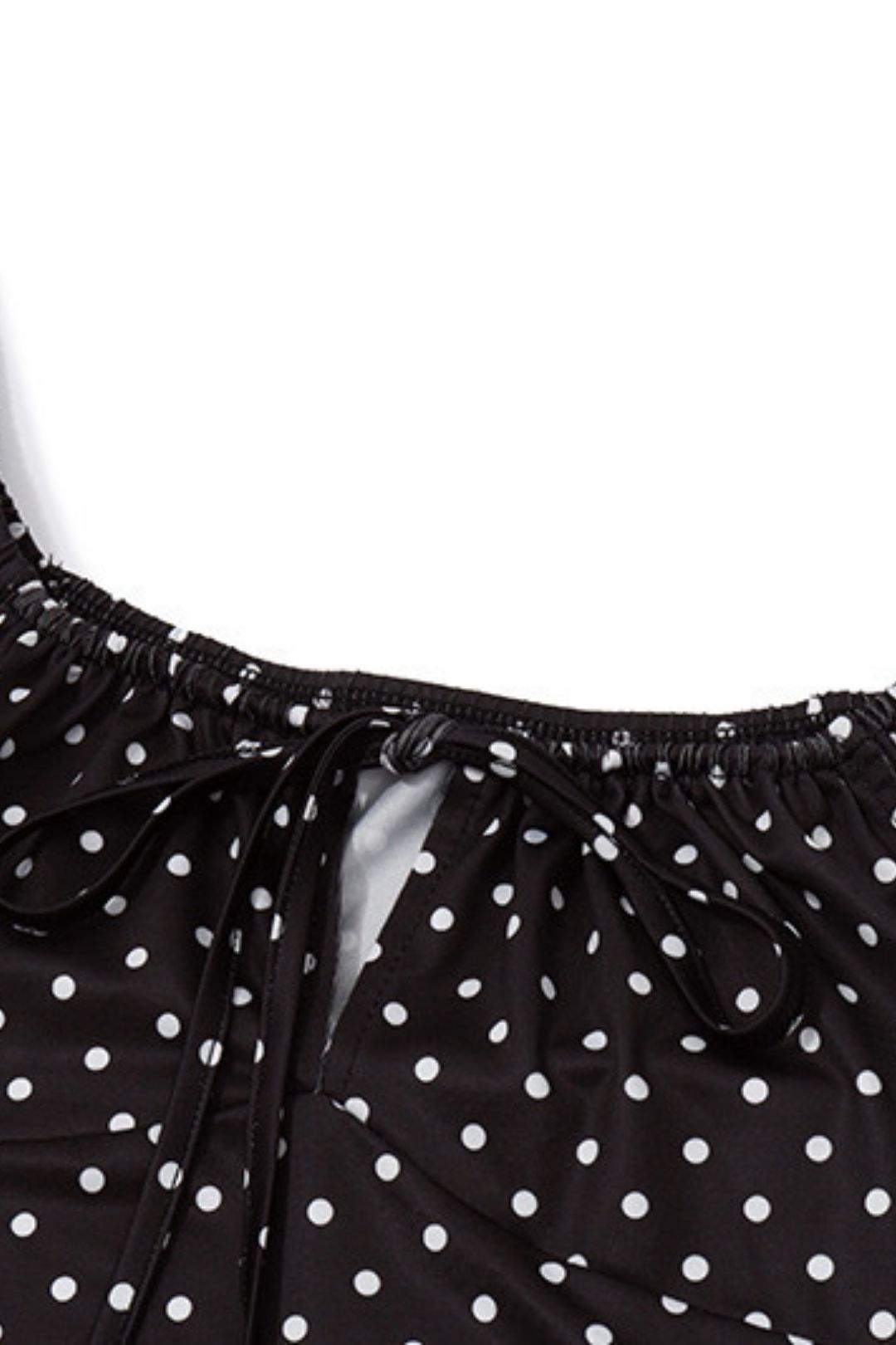 Lace-up Floral Top Half-length Skirt Suit