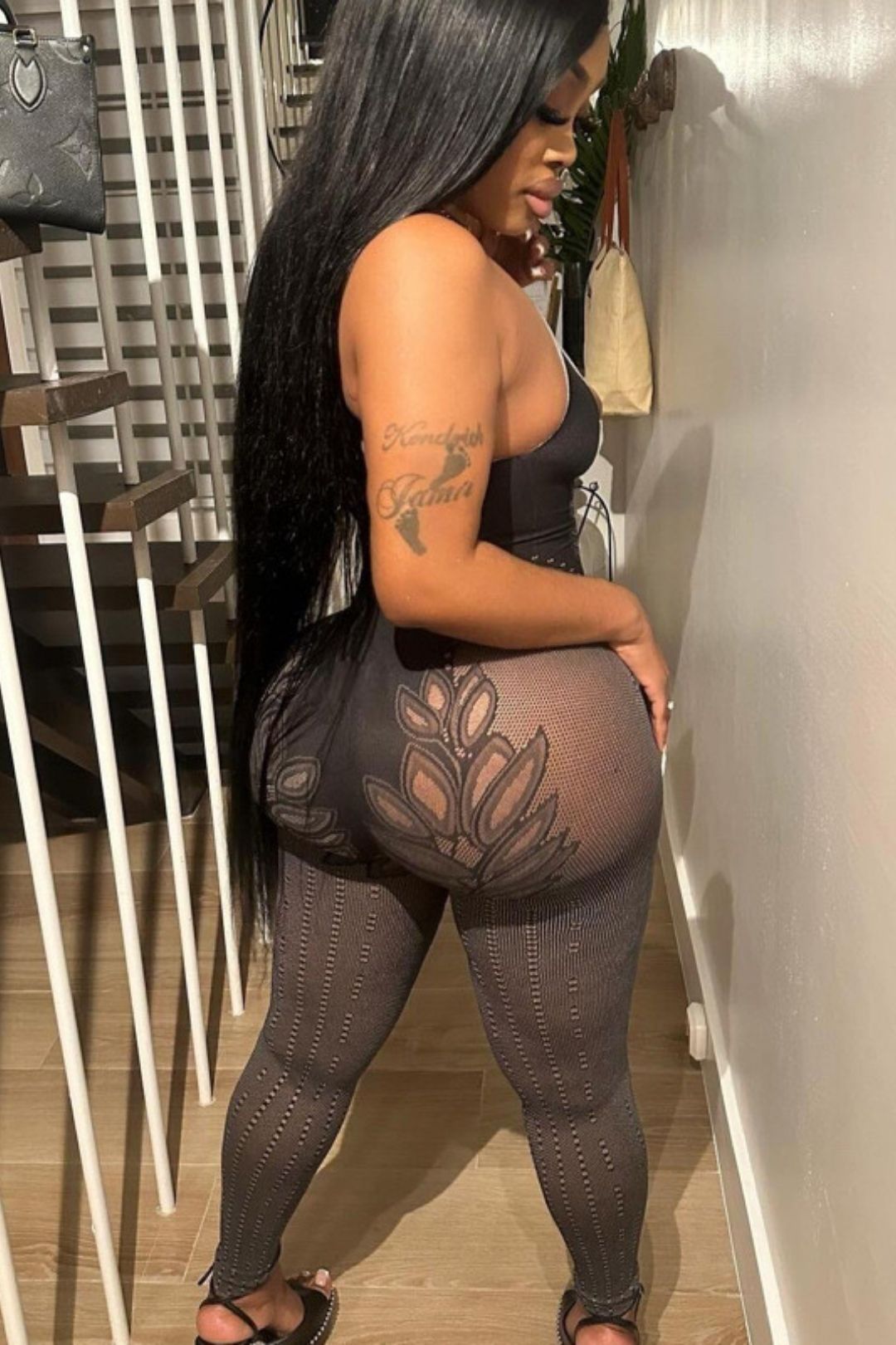 Solid Color Cross Halter Neck Backless Slim Sports Fashion Hollow One-piece Knitted Jumpsuit