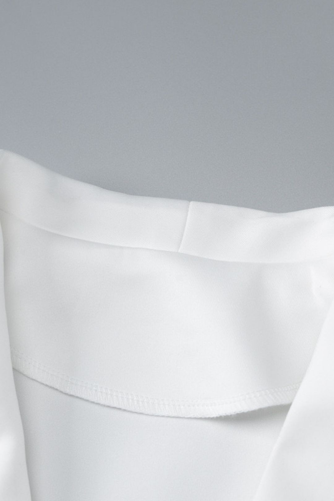 Sexy Deep V Suit Collar Cardigan Royal Style Short Ruffle Dress