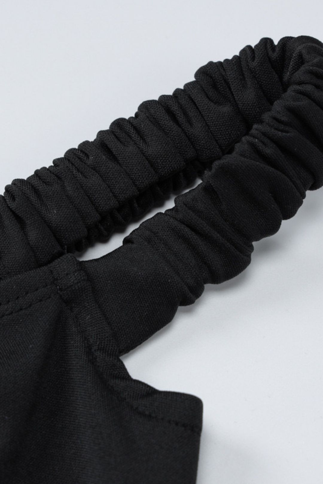 New Solid Color Fashion One-shoulder Tube Top Waist Slim Dress Dress