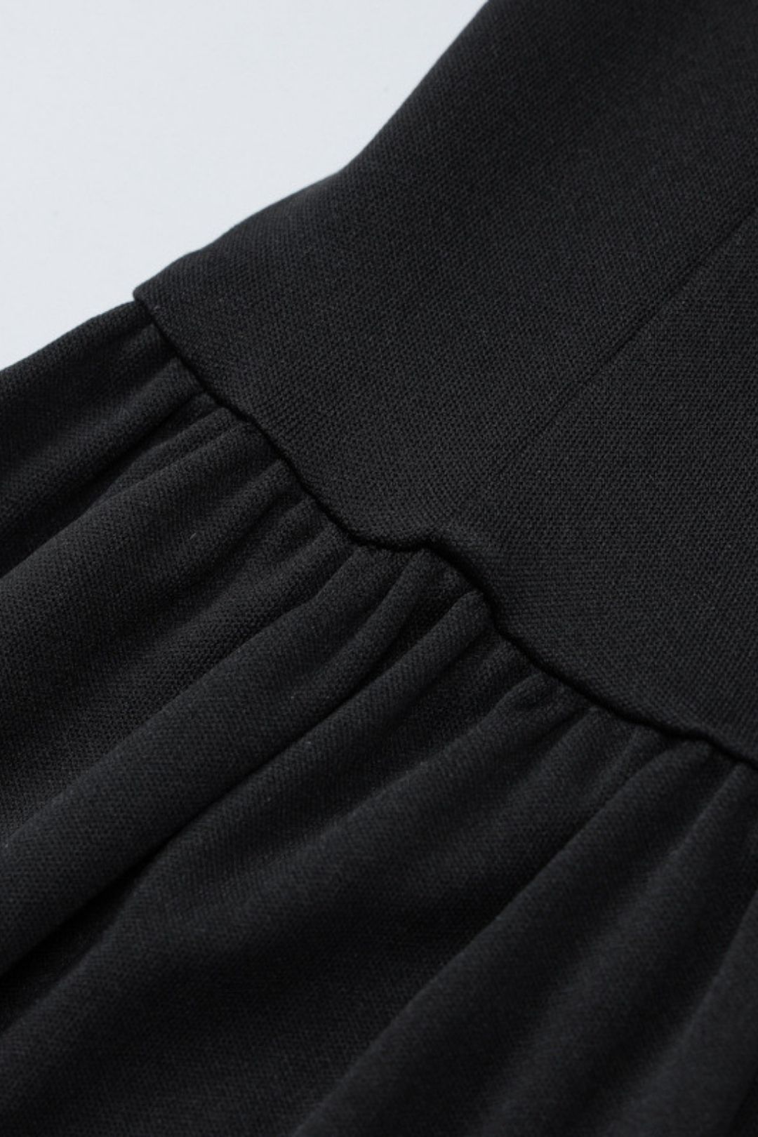 New Solid Color Fashion One-shoulder Tube Top Waist Slim Dress Dress