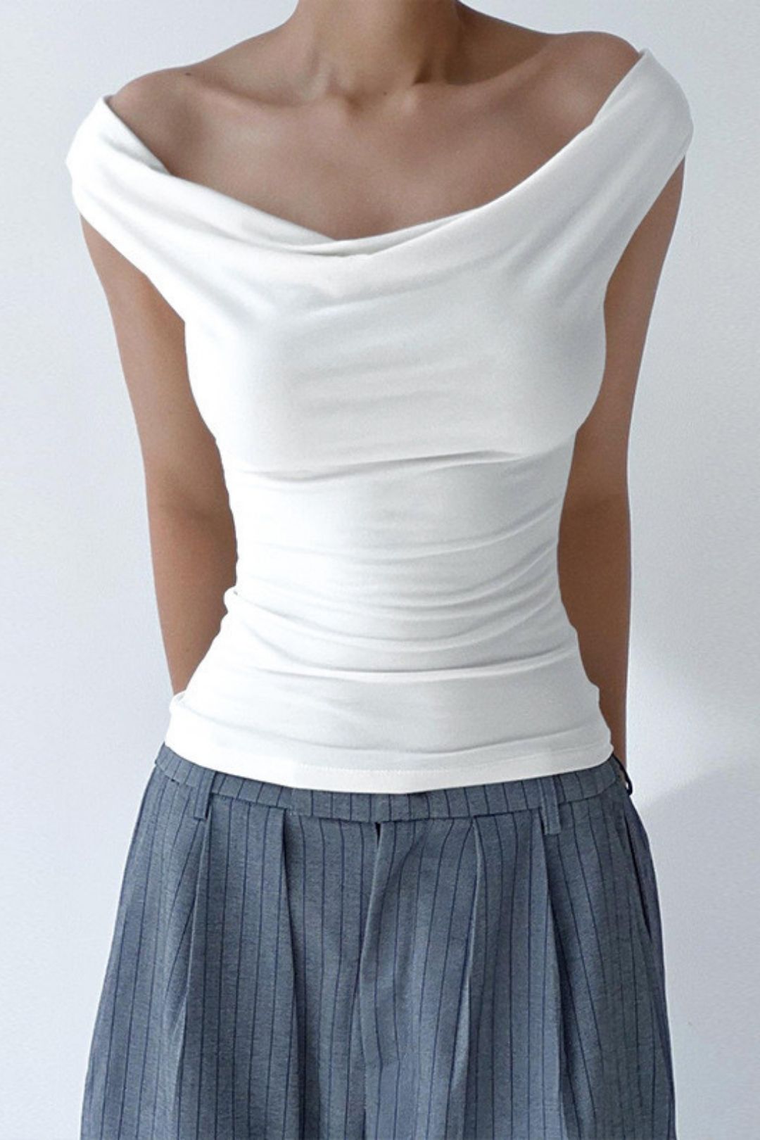 Sleeveless Backless Strappy Sexy Vest Top T-shirt