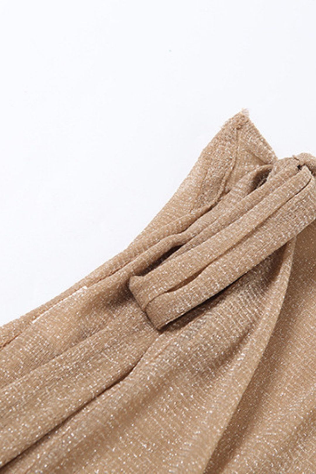 V-neck Backless Camisole Sexy See-through Slit Strap Skirt Suit