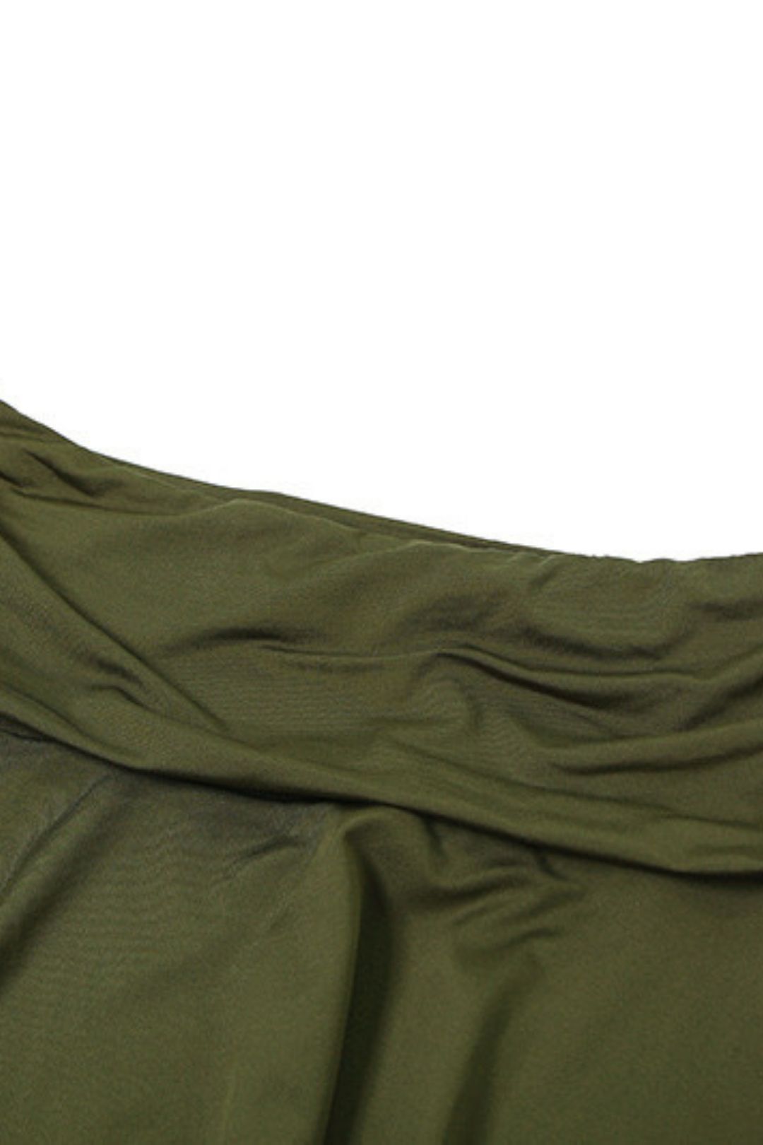 Sexy Hollow Tube Top Strappy Vest Pleated High Waist Hip Skirt Suit