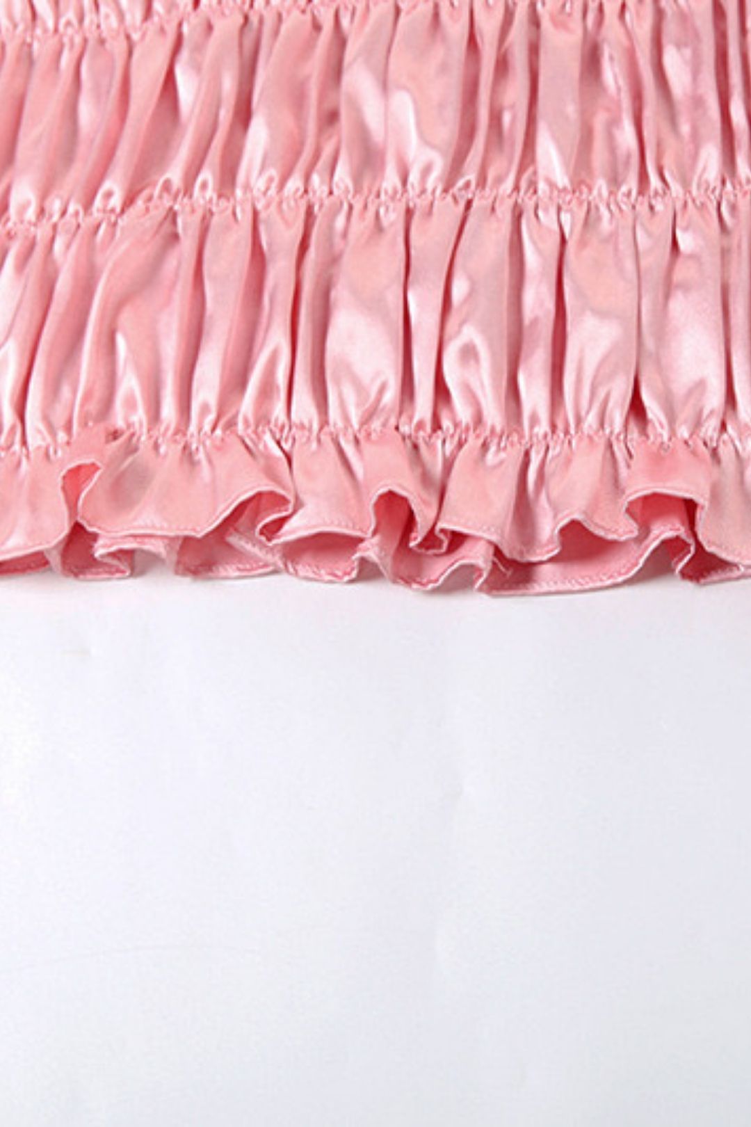 Personalized Pleated Halterneck Camisole Sexy Slim Fit Hip-hugging Short Skirt Suit