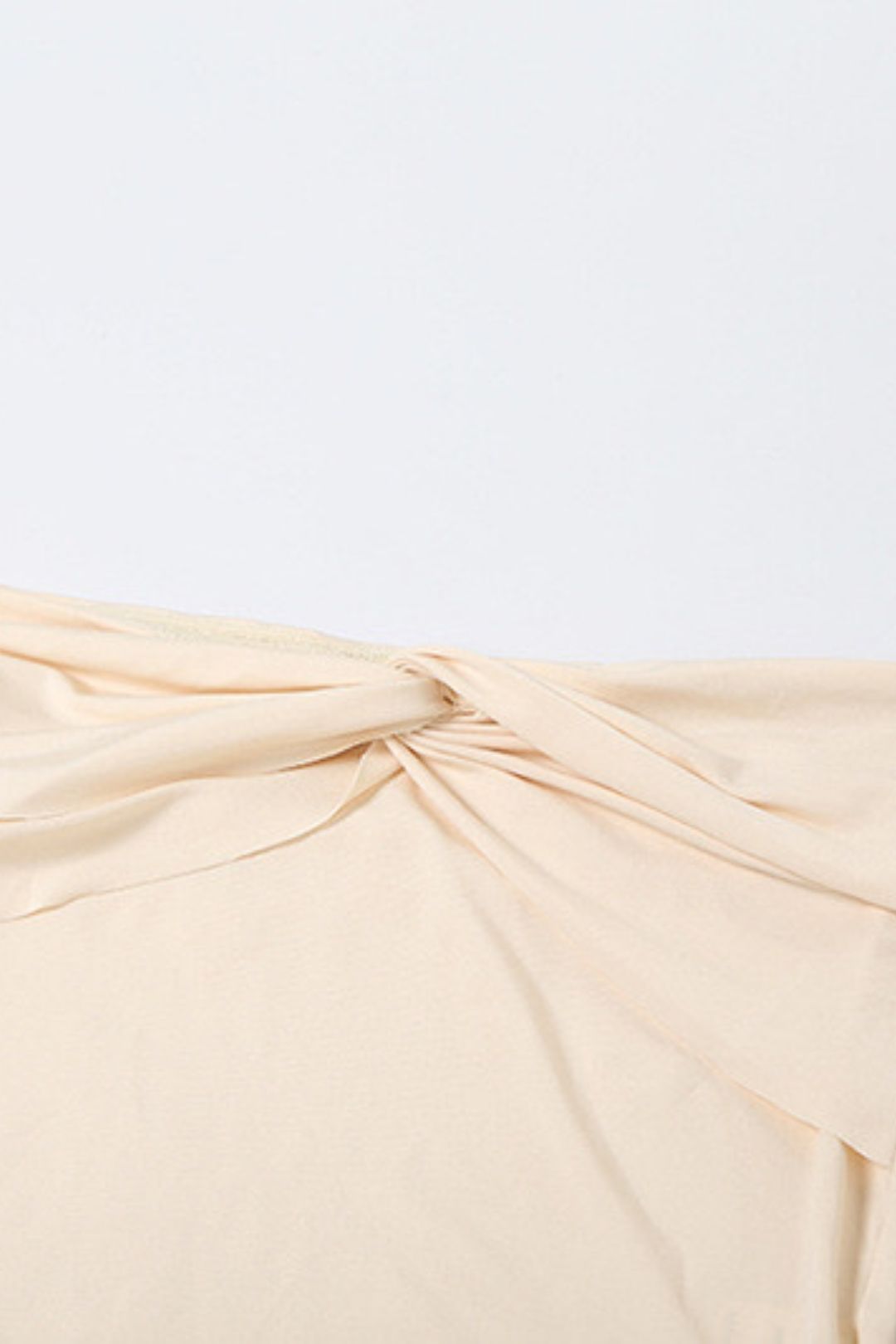 Sexy One-shoulder Long-sleeved T-shirt High-waist Slim Solid Color Short Skirt Two-piece Set