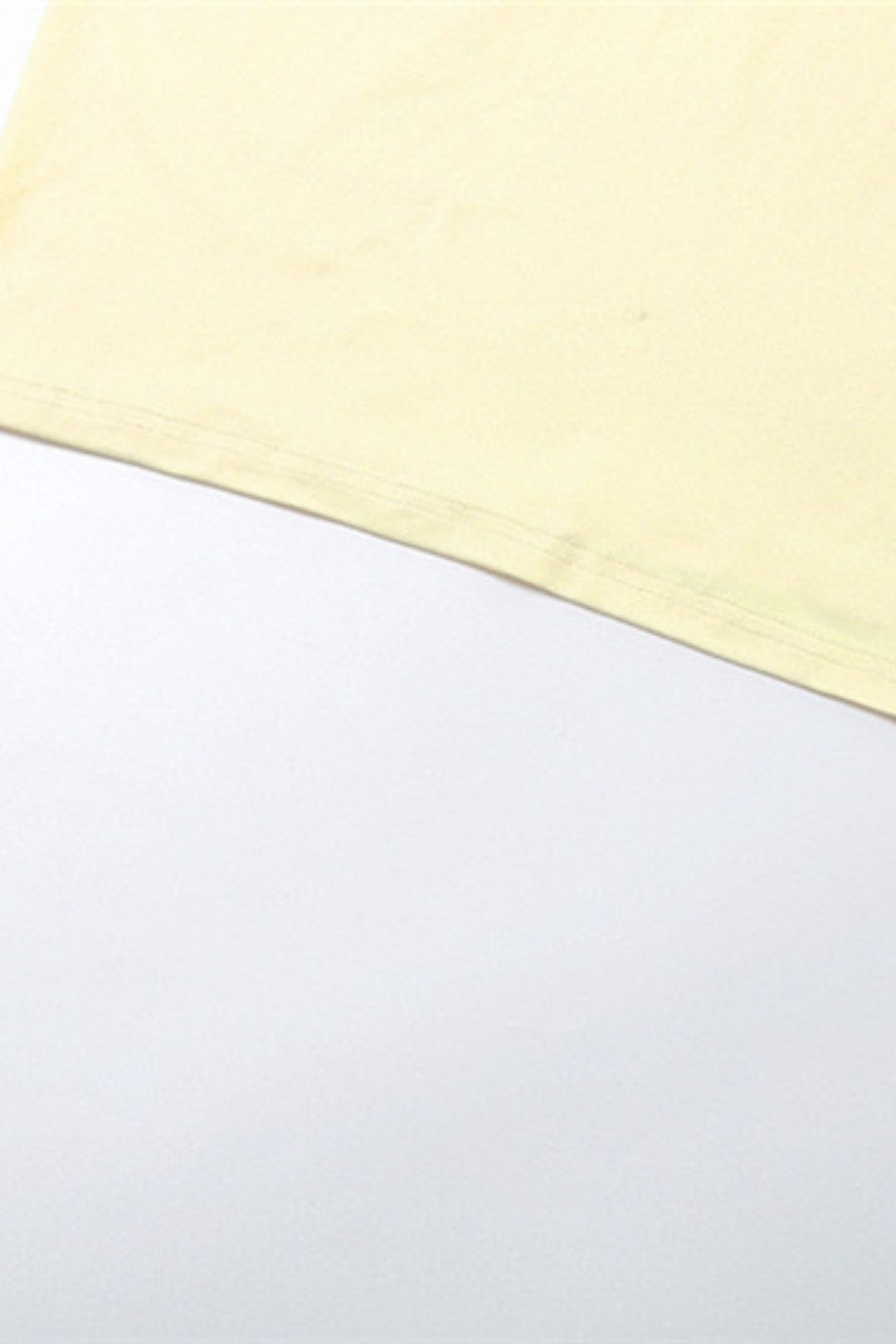 Sexy Strappy Tube Top Solid Color Sleeves High Slit Skirt Three-piece Set