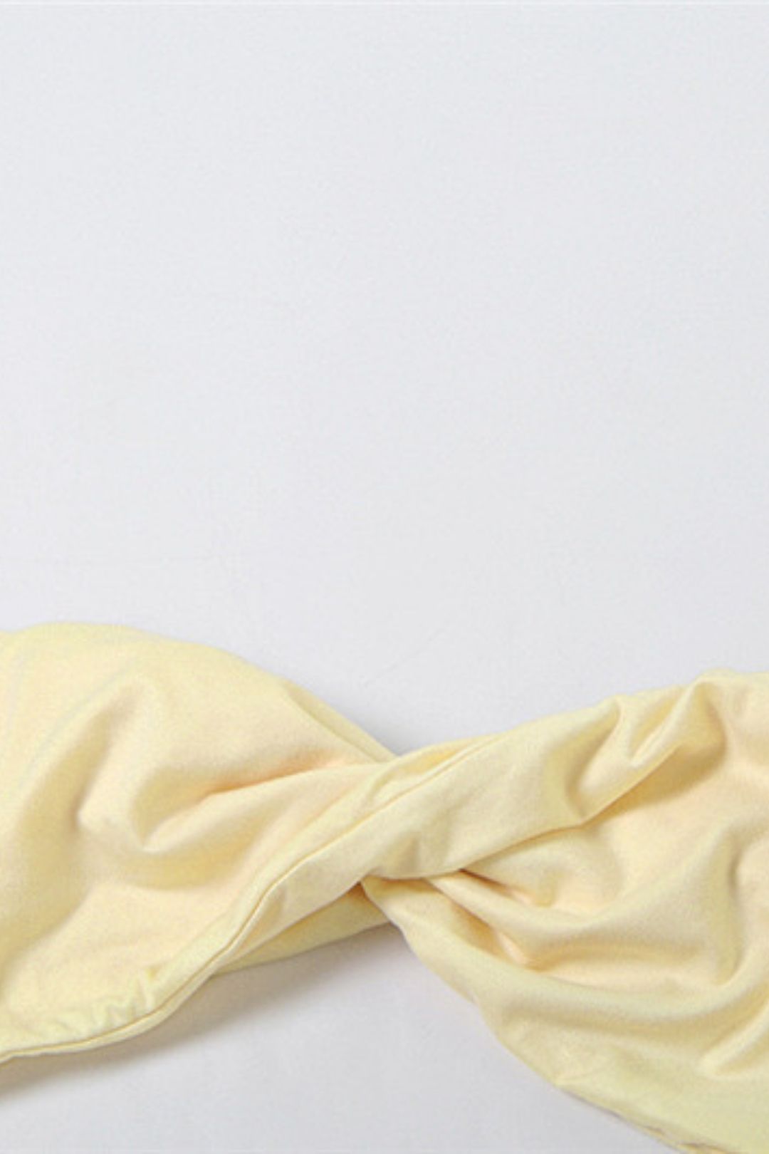 Sexy Strappy Tube Top Solid Color Sleeves High Slit Skirt Three-piece Set