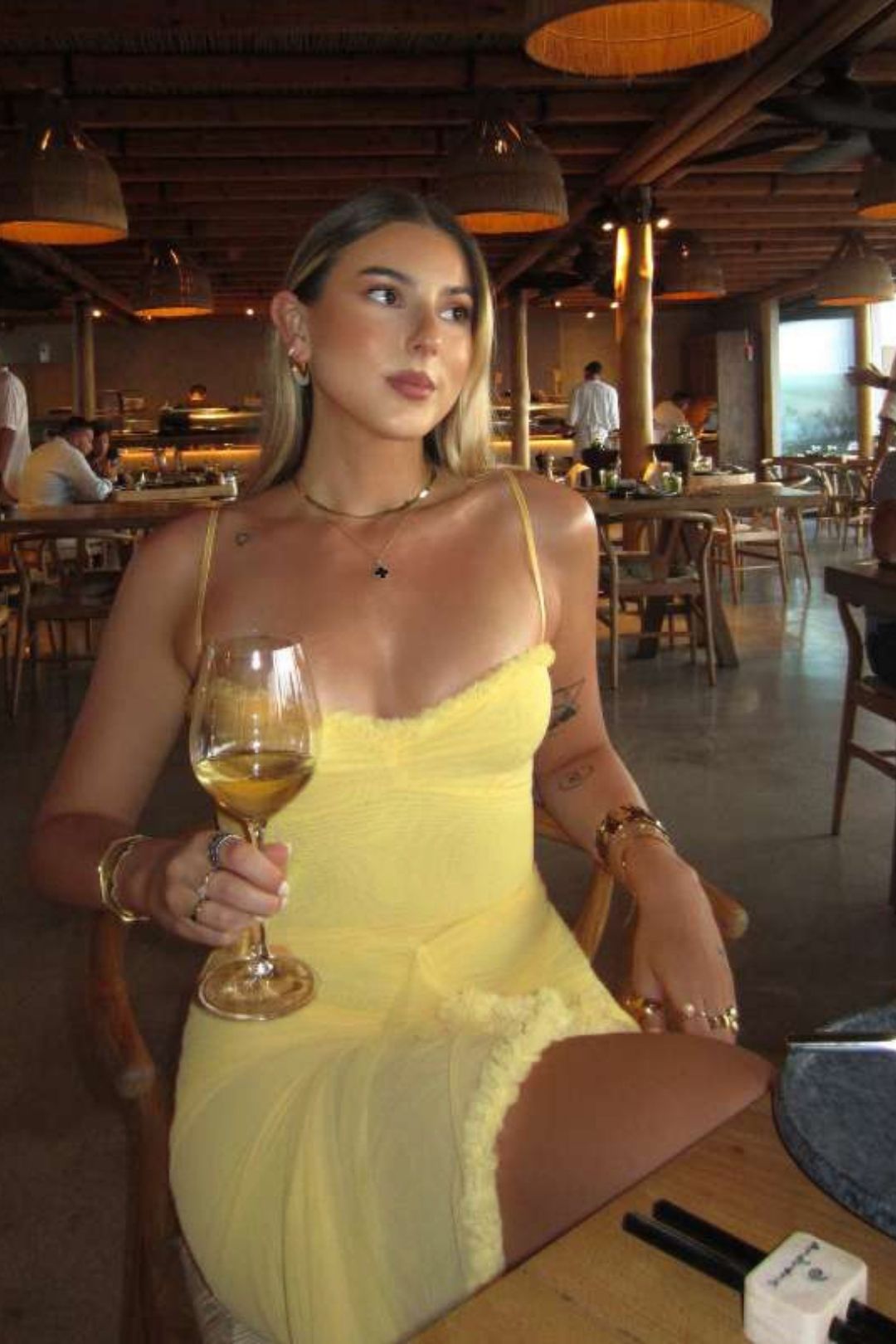 Backless Mesh Suspender Long Skirt Solid Color Slim Dress