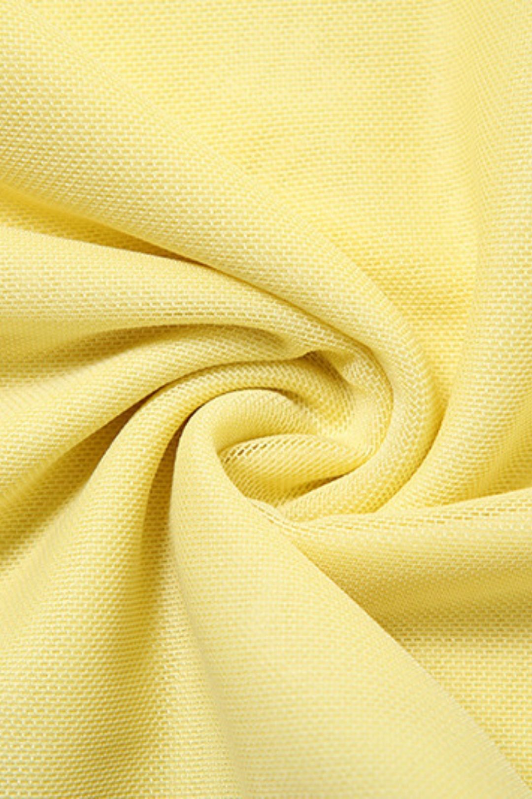 Backless Mesh Suspender Long Skirt Solid Color Slim Dress