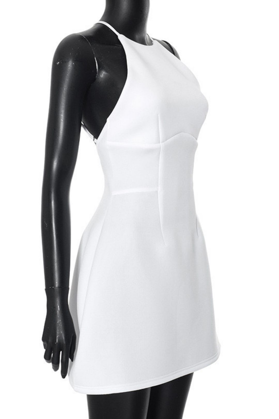 Sexy Hip-covering Skirt European And American Sleeveless Dress Pure Lust Style