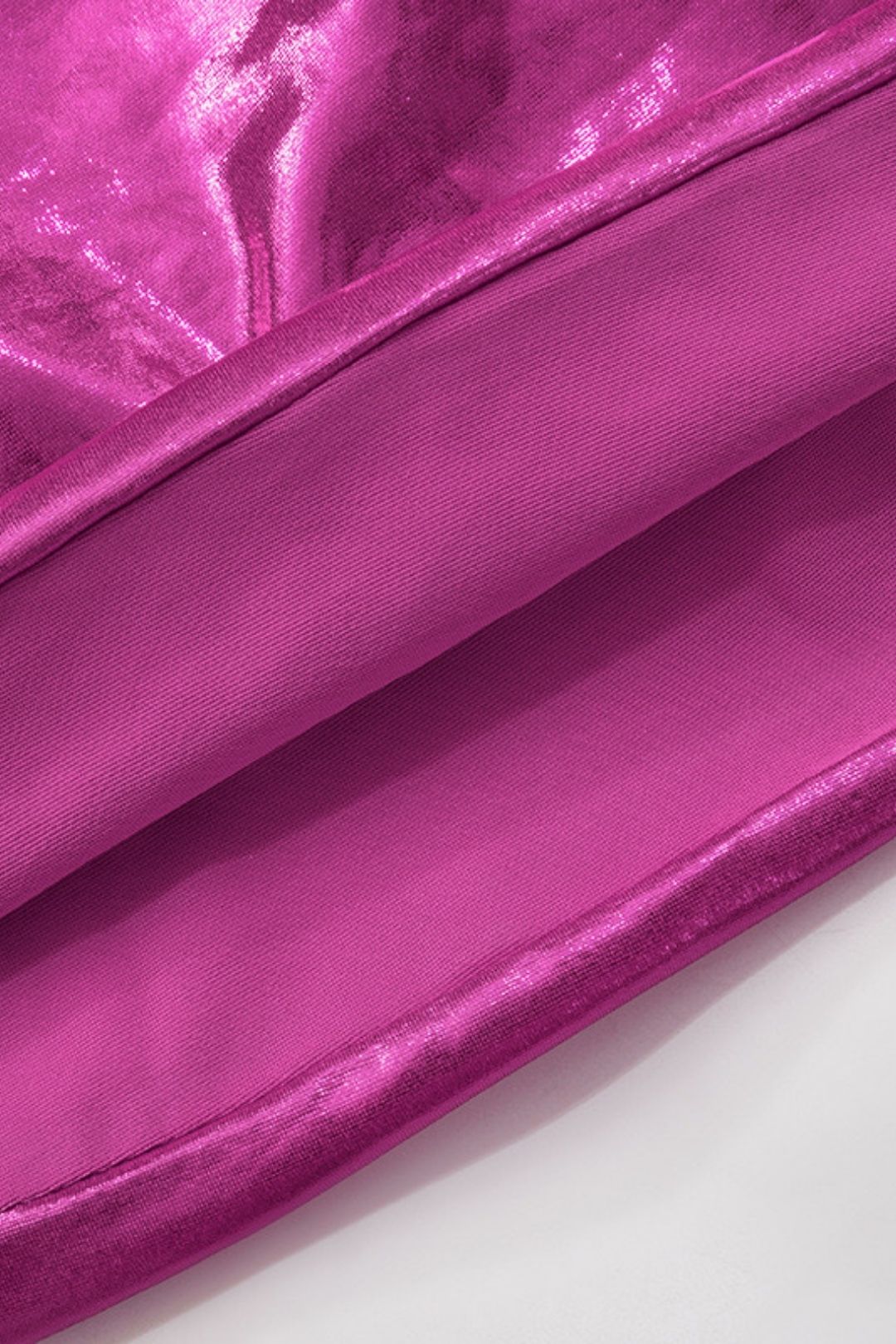 Sexy Sleeveless Hip-hugging Dress Imitation Leather PU High Elastic Stand-up Collar Skirt