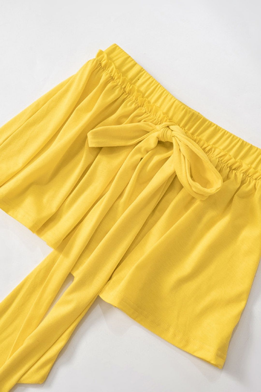 Neck Lace Streamer Skirt Two-piece Top Skirt