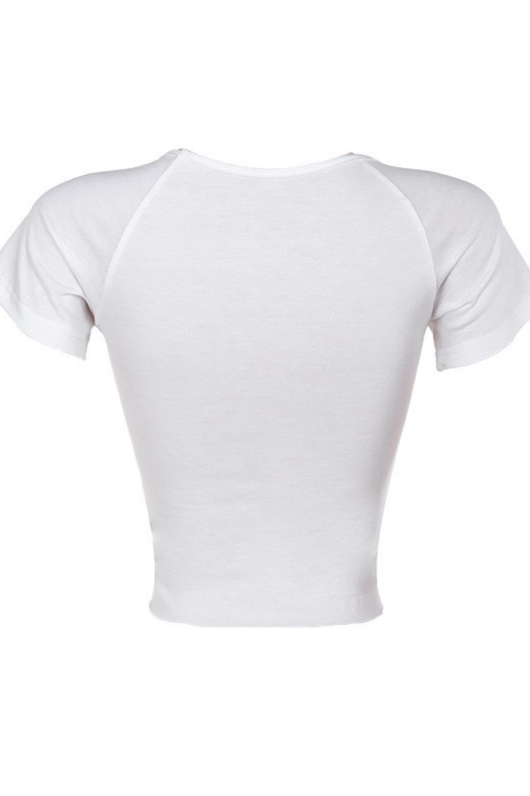 Short-sleeved Printed Thin Tops 2024 Summer New Hot Girl Navel Exposed Slim Fit Versatile T-shirt