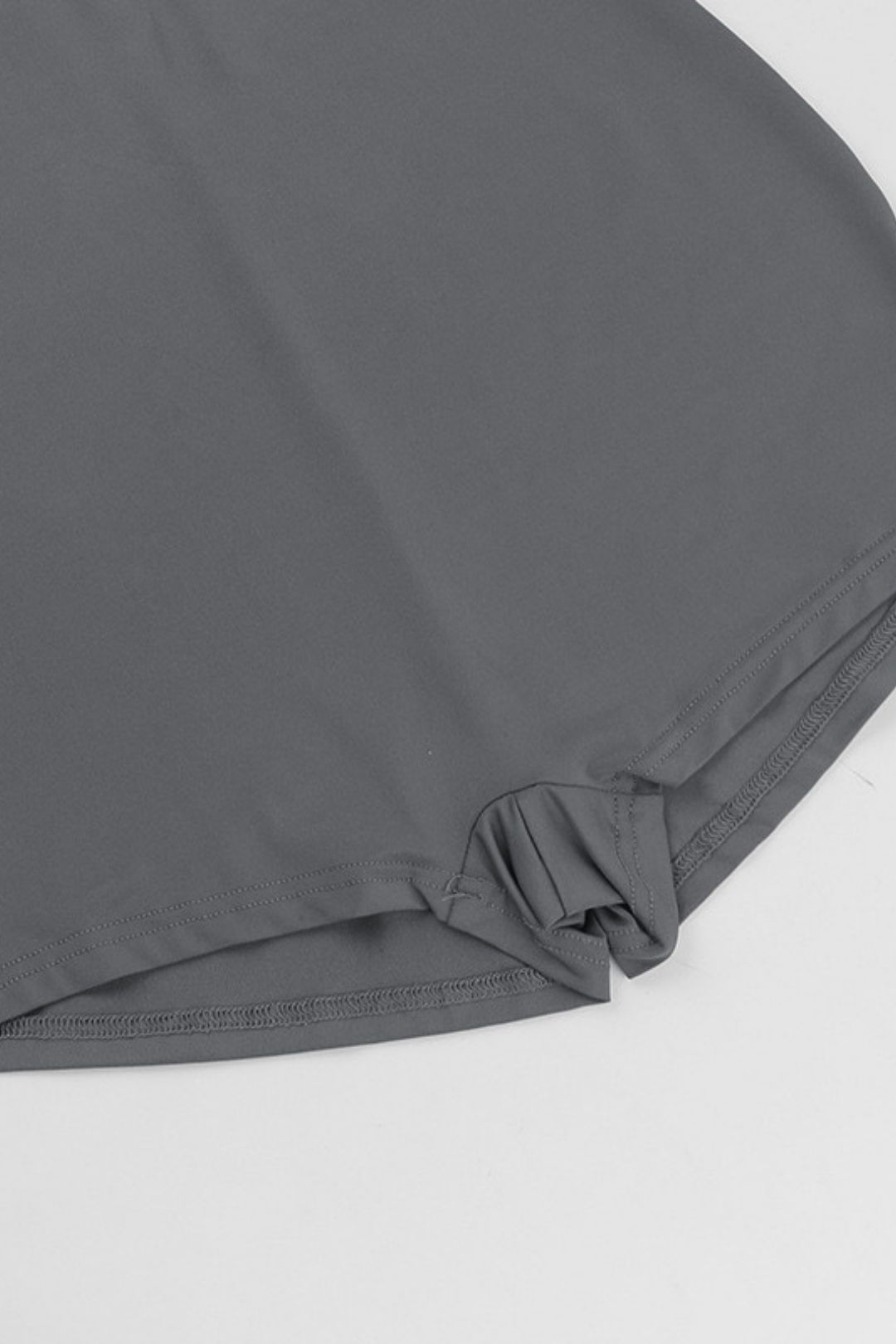 European And American Style Slim Backless Long-sleeved Shorts Basic Jumpsuit