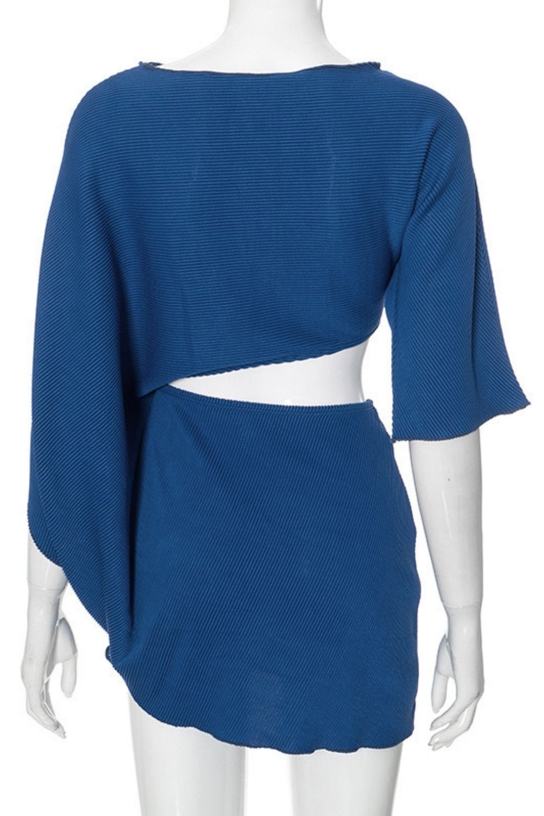 Casual Hollow Loose Slimming Clothes Pleated Design Niche Dress