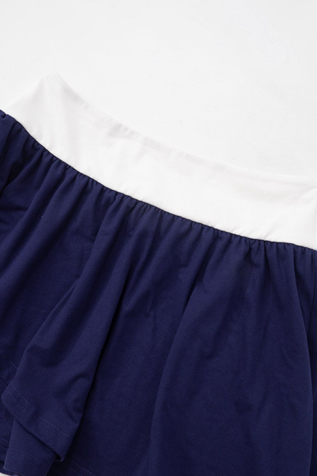 Short Sexy Slim T-shirt Color Block Skirt Suit Wholesale