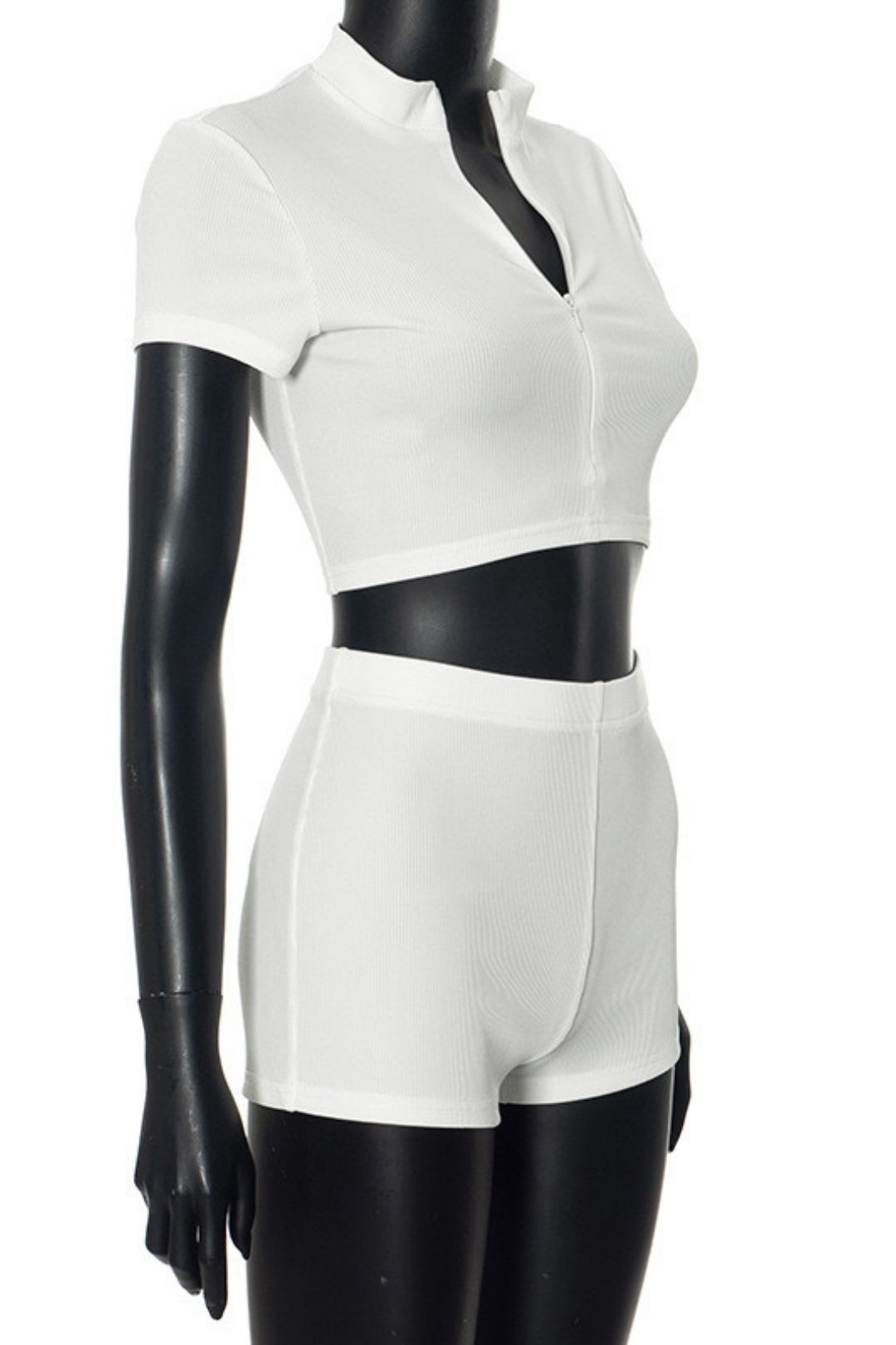 Summer Running Sports Short Vest Top Two-piece Set