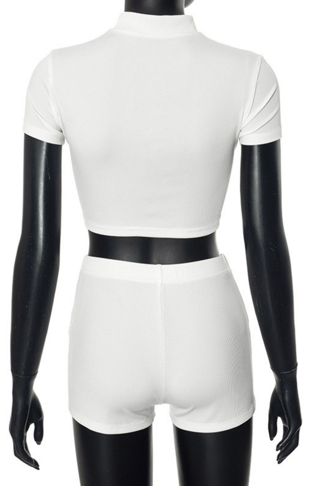 Summer Running Sports Short Vest Top Two-piece Set