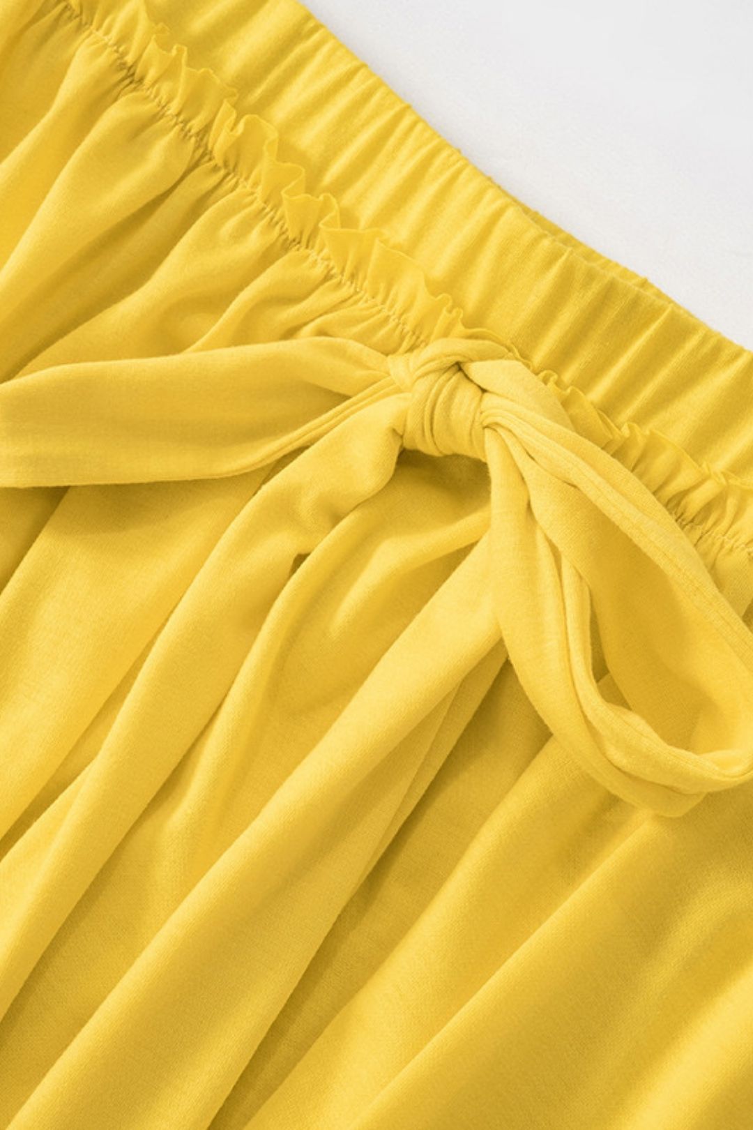 Halter Neck Lace Streamer Skirt Two-piece Top Skirt