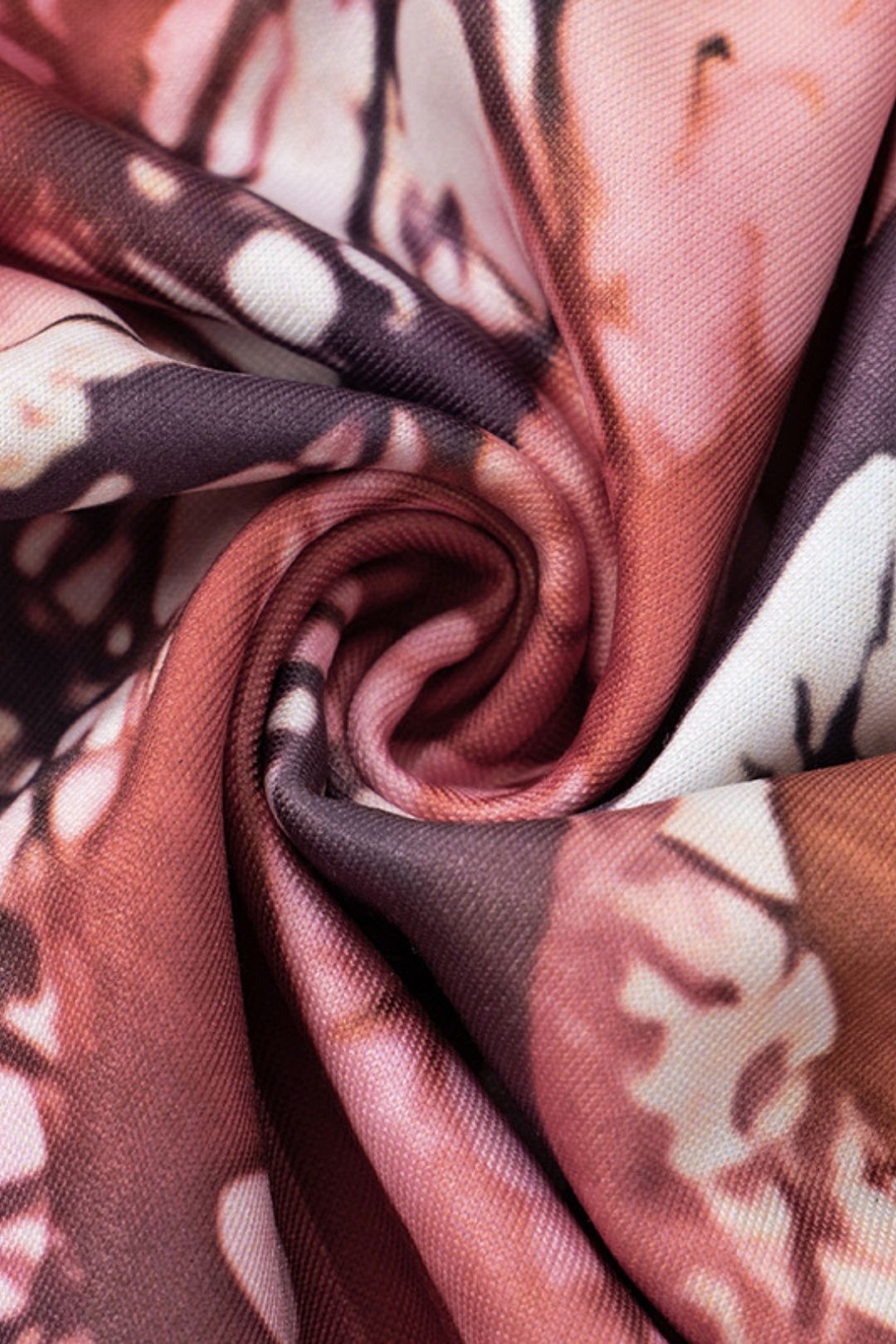 Fashionable Printed Dress Sexy Halterneck Lace-up Backpack Hip Skirt