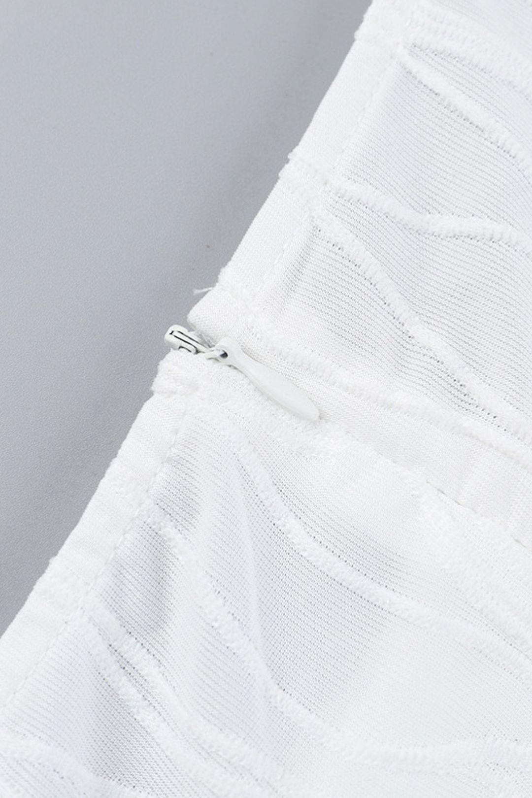 Lady Style Slim Texture Long-sleeved Ruffled Mini Dress For Women