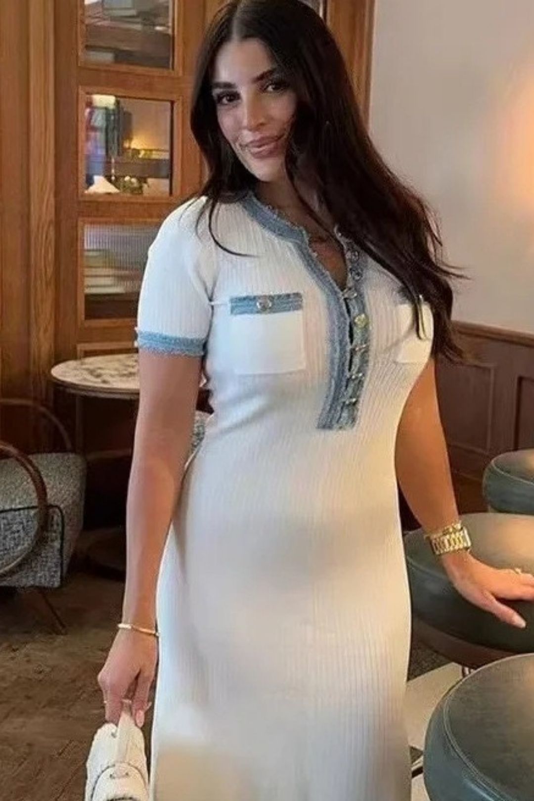 Hot-selling Wavy Edge Suspender Dress - Long-term Stocking, Rest Assured To Put It On The Shelves