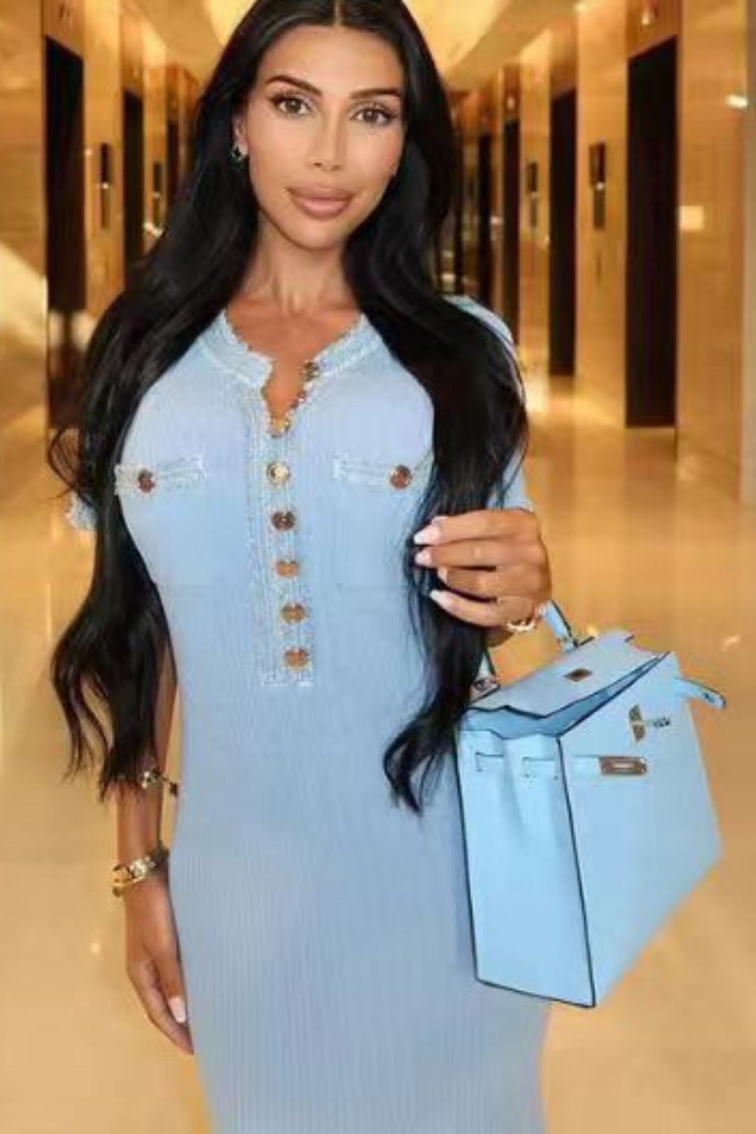 Hot-selling Wavy Edge Suspender Dress - Long-term Stocking, Rest Assured To Put It On The Shelves