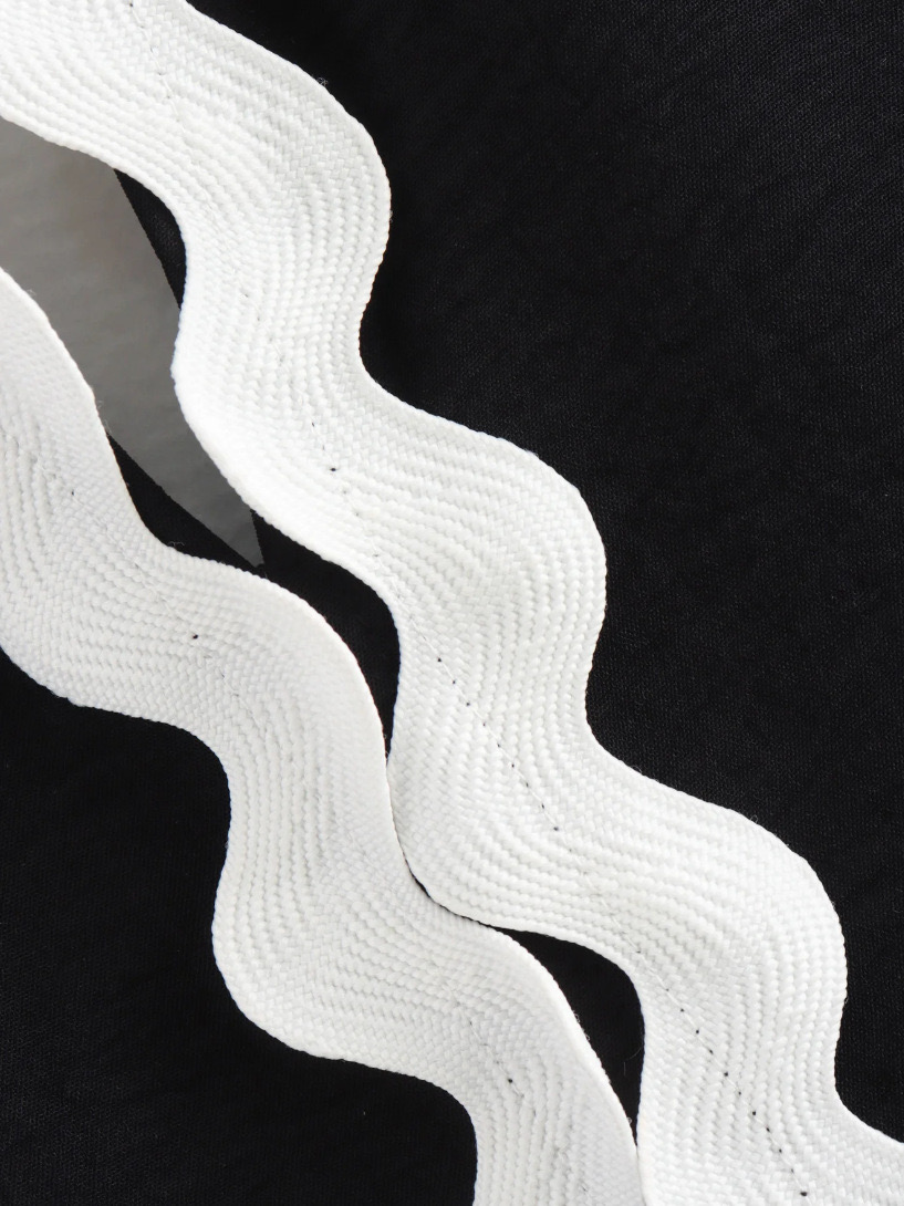 Hot Style Backless Sexy Contrasting Suspender Halter Neck Long Dress