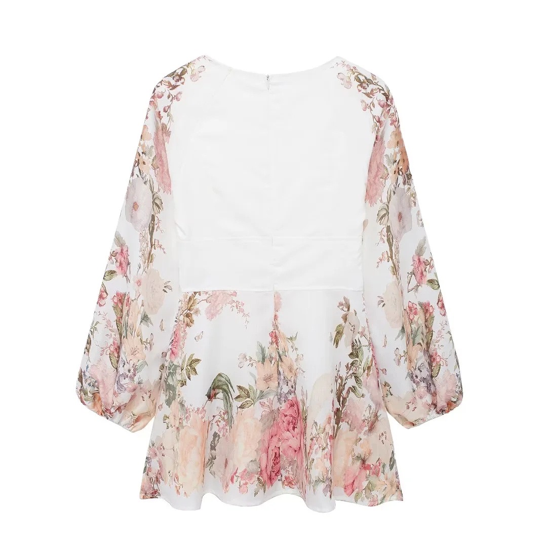 Popular Printed Strappy Dress