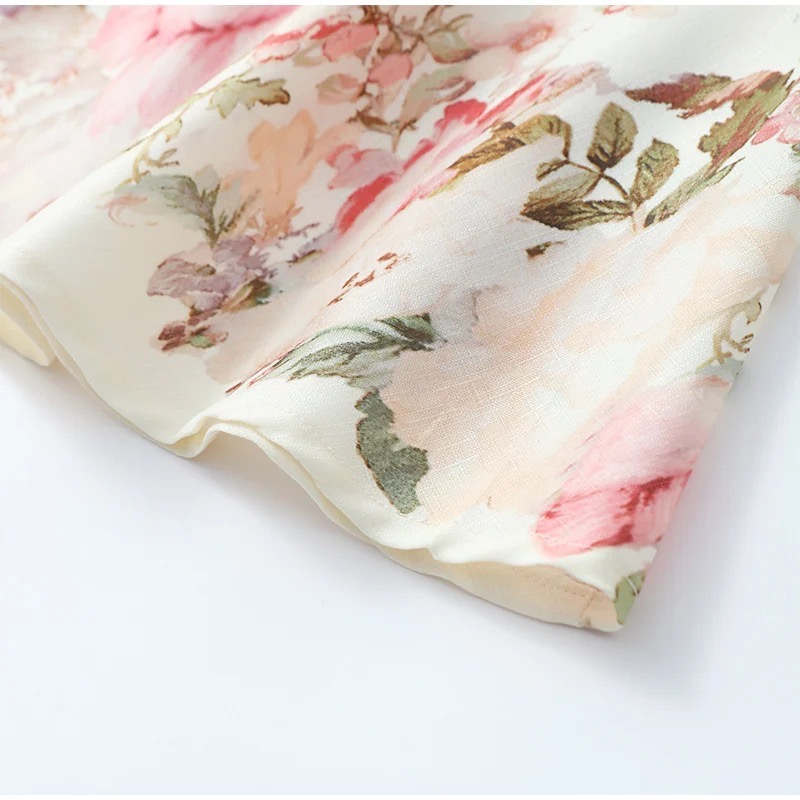 Cross-border European And American Clothing AliExpress Popular Printed Strappy Dress