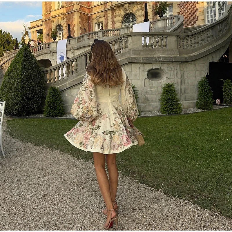 Cross-border European And American Clothing AliExpress Popular Printed Strappy Dress