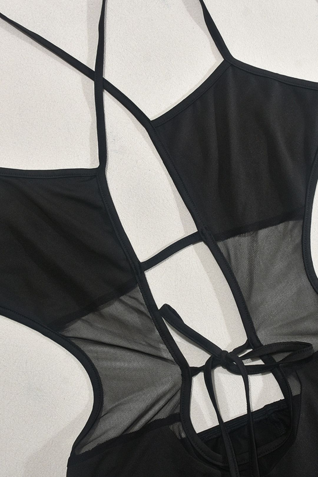 Sleeveless Lace-up Backless Micro-flare Sexy Wide-leg Jumpsuit